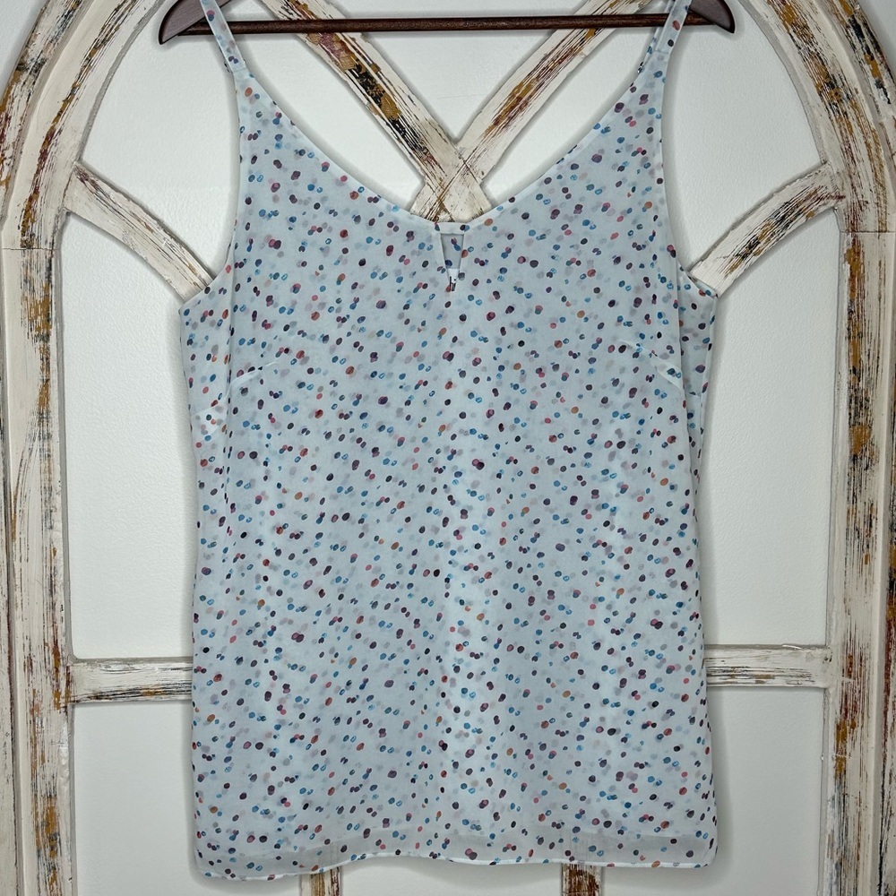 CAbi Confetti Polka Dot Tank- Style #5231- Size Medium